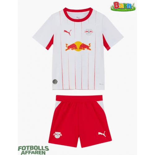 RB Leipzig Hemmaställ Barn 2026-27 Kortärmad (+ Korta byxor)